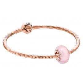 Pandora 51767 Ladies' Bracelet Gift Set Murano Glass Matt Pink