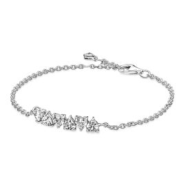Pandora 591162C01 Damen-Armband Silber 925 Funkelnde Endlose Herzen