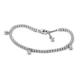 Pandora 592401C01 Silver Bracelet Sparkling Drops