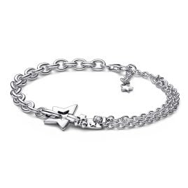 Pandora 592409C01 Silber-Armband für Damen Sternschnuppe