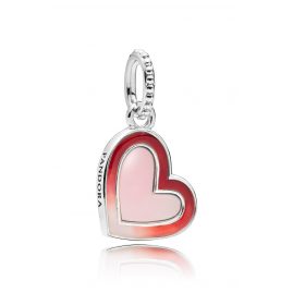 Pandora 797820ENMX Charm-Anhänger Asymmetric Heart of Love Pandora 797820ENMX Charm-Anhänger Asymmetric Heart of Love