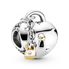 Pandora 799160C01 Charm Heart & Lock Silver