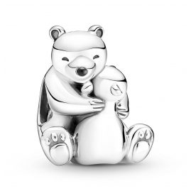 Pandora 790032C01 Silver Charm Hugging Polar Bears