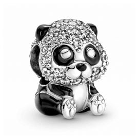 Pandora 790771C01 Charm Silver Sparkling Cute Panda