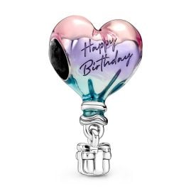 Pandora 791501C01 Silber Charm Happy Birthday Heißluftballon