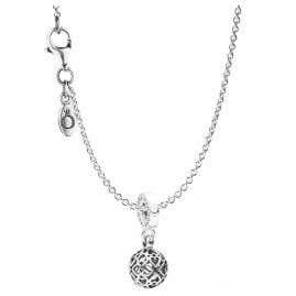 Pandora 08859 Necklace with Pendant Harmonious Hearts