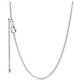 Pandora 398283-60 Damen-Halskette Silber 925 Curb Chain