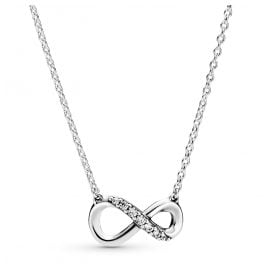 Pandora 398821C01-50 Ladies' Necklace Silver 925 Sparkling Infinity