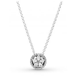Pandora 399230C01-45 Women's Necklace Sparkling Snowflake Silver