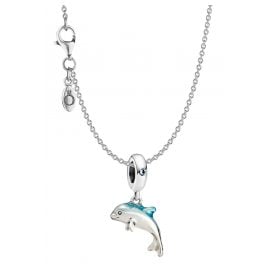 Pandora 51164 Damen-Collier Schimmernder Delphin Silber