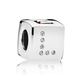 Pandora 797811CZR Silber Charm Love Dice Pandora 797811CZR Silber Charm Love Dice