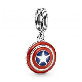 Pandora 790780C01 Silver Pendant The Avengers Captain America Shield