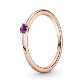 Pandora 189259C03 Women's Ring Purple Solitaire