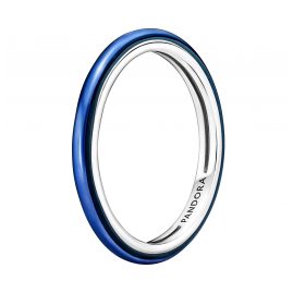 Pandora 199655C02 Damen-Ring Silber Blau