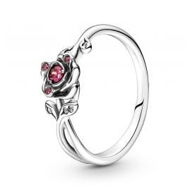 Pandora 190017C01 Damenring Disney Schöne und das Biest Rose