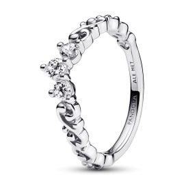 Pandora 192232C01 Silver Ring for Women Regal Swirl Tiara