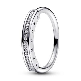 Pandora 192283C01 Ladies´ Ring I-D Pavé Silver
