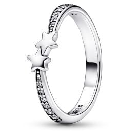 Pandora 192365C01 Silver Ring for Women Shooting Stars