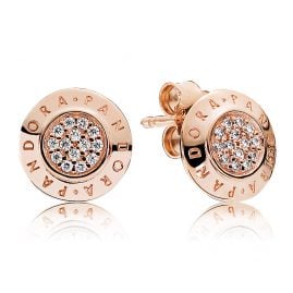 Pandora 280559CZ Damenohrringe Pandora Logo