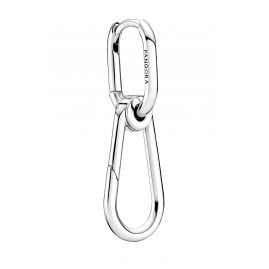 Pandora 299664C00 Single Hoop Link Earring Silver