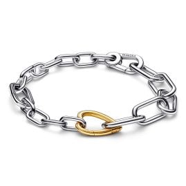 Pandora 562527C00 Women's Bracelet Two-Tone with Heart