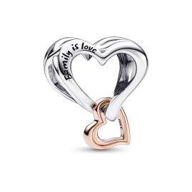 Pandora 782642C00 Charm Two-Tone Infinity Heart