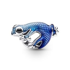 Pandora 792701C01 Charm Silber Metallisch Blauer Gecko