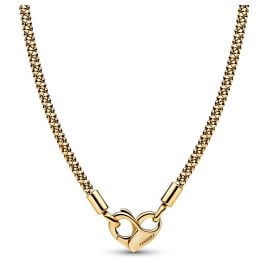 Pandora 362451C00-45 Women's Necklace Gold Tone with Heart Lobster Clasp