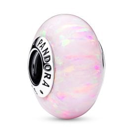 Pandora 791691C03 Bead Charm Silver Pink Opalescent
