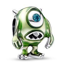 Pandora 792754C01 Bead-Charm Disney Pixar Monsters Inc. Mike Wazowski Silber