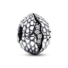 Pandora 792962C01 Silver Bead Charm Game of Thrones Sparkling Dragon Egg