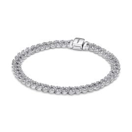 Pandora 593008C01 Ladies' Bracelet Silver Timeless Pavé
