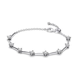 Pandora 593009C01 Silberarmband für Damen Funkelnde Stäbchen