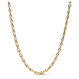 Pandora 363052C00-50 Damen-Halskette Unendlichkeit Goldfarben