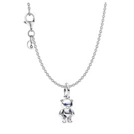 Pandora 68106 Damen-Halskette Silber Beweglicher Teddybär Set