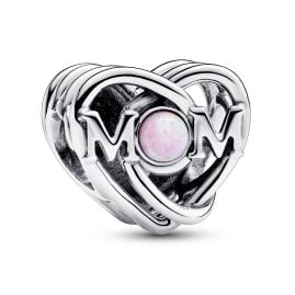 Pandora 793233C01 Silver Charm Mum & Heart