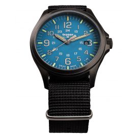traser H3 108647 Herrenuhr P67 Officer Pro Gunmetal/Himmelblau
