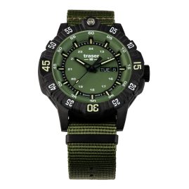 traser H3 110726 P99 Q Tactical Watch Green with Textile Strap