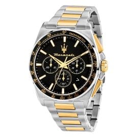 Maserati R8873652003 Herrenuhr Chronograph Velocità Zweifarbig/Schwarz