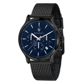 Maserati R8873618008 Men's Watch Chronograph Epoca grey/blue