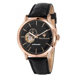 Maserati R8821118009 Men's Automatic Watch Black/Rose Gold Tone