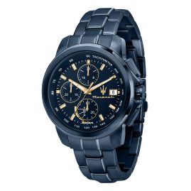 Maserati R8873649002 Men's Watch Chronograph Solar Blue