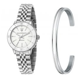 Maserati R8853145507 Gift Set Women's Watch & Bangle Successo