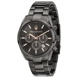 Maserati R8853151001 Men's Watch Attrazione Multifunction Black