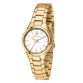 Maserati R8853151501 Women's Watch Attrazione Gold Tone