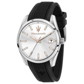 Maserati R8851151006 Men's Watch Attrazione Black/Silver Tone
