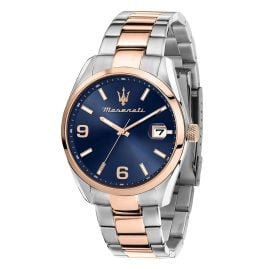 Maserati R8853151006 Men's Watch Attrazione Two-Colour/Blue