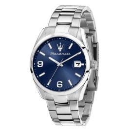 Maserati R8853151013 Men's Quartz Watch Attrazione Steel/Blue