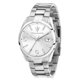 Maserati R8853151014 Men's Watch Quartz Attrazione Steel/Silver Tone