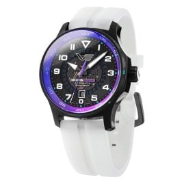 Vostok Europe NH35-592C760-WHT Herrenuhr Expedition South Pole Automatik Weiß/Lila